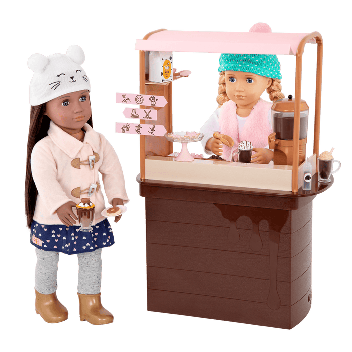 Hot chocolate stand playset