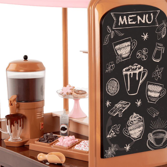 Hot chocolate stand playset