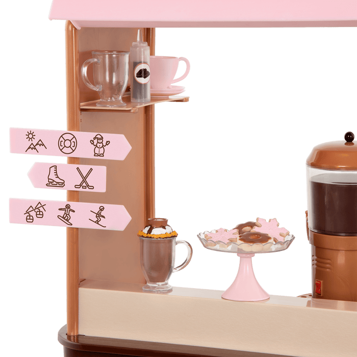 Hot chocolate stand playset