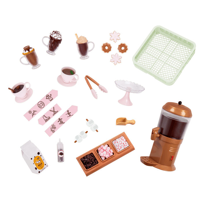 Hot chocolate stand playset