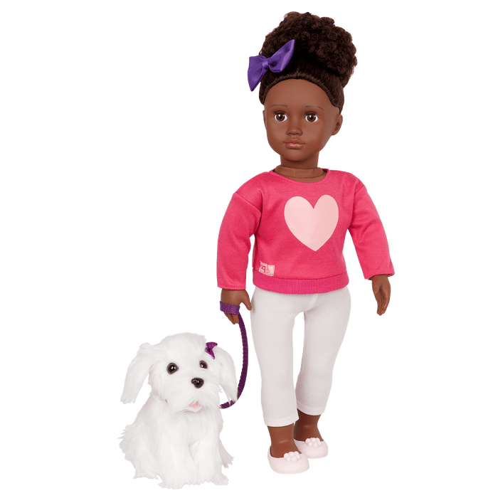 Our Generation 18-inch Doll & Pet Choyce & Jewel