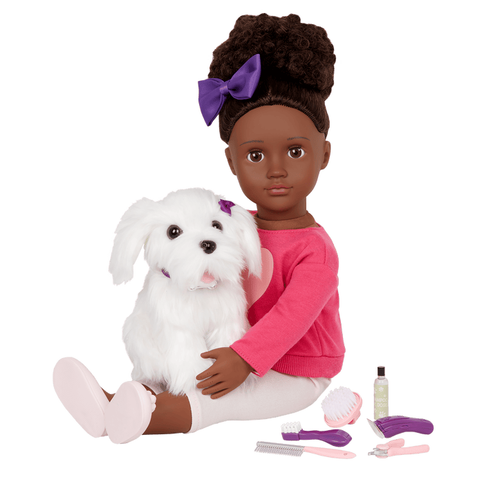 Our Generation 18-inch Doll & Pet Choyce & Jewel