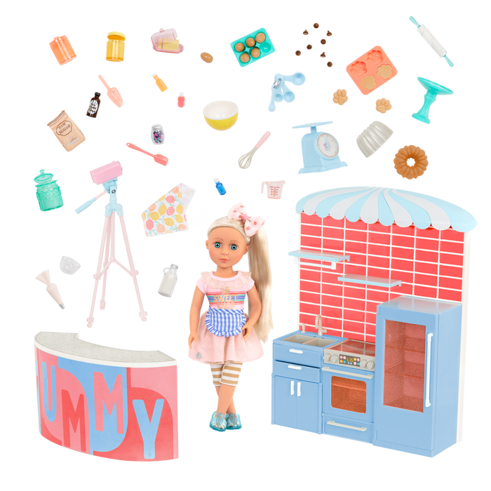 Glitter Girls Chrissy Baking Vlog Set