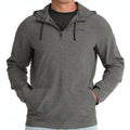 Cinch Men's Arenaflex 1/4 Zip Hoodie in Grey