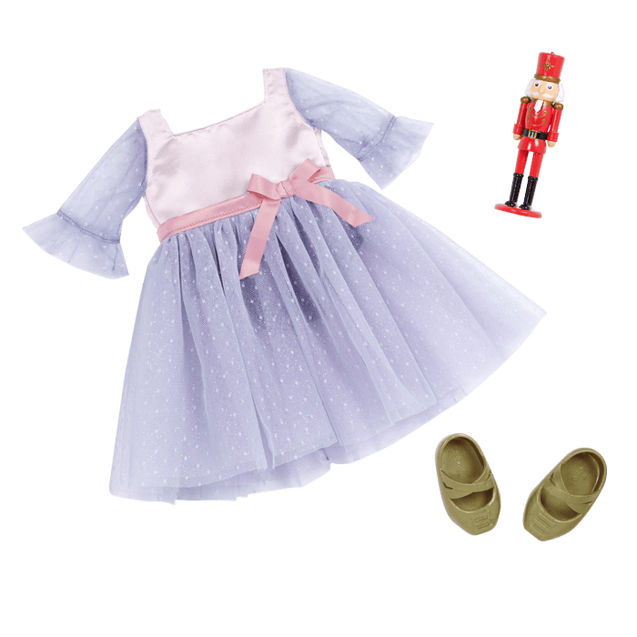 Our Generation 18-inch Ballerina Doll Clara & Nutcracker Accessory