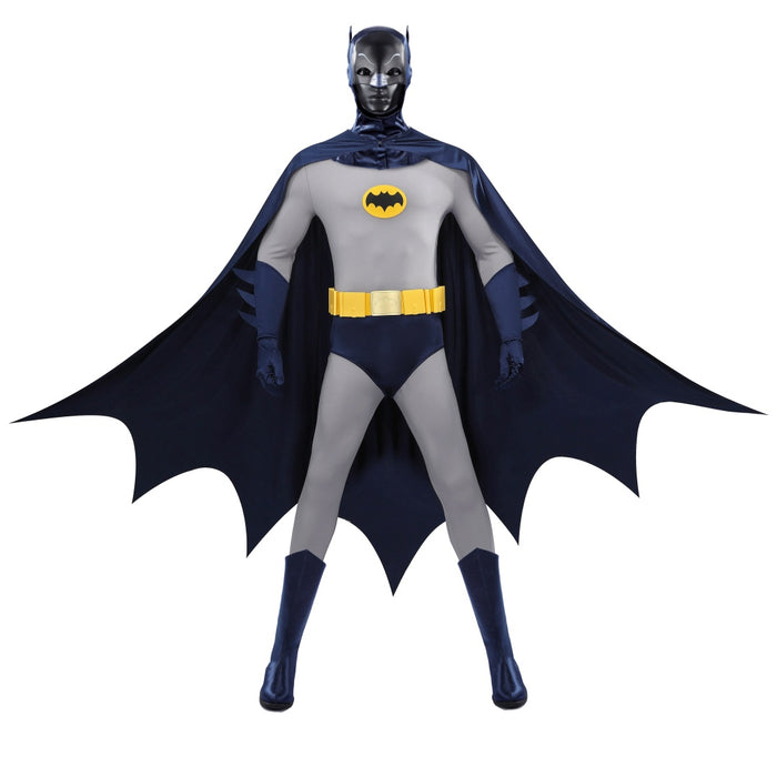 Classic 1966 Batman Costume - Adam West Replica Suit - Outfit Halloween Adult