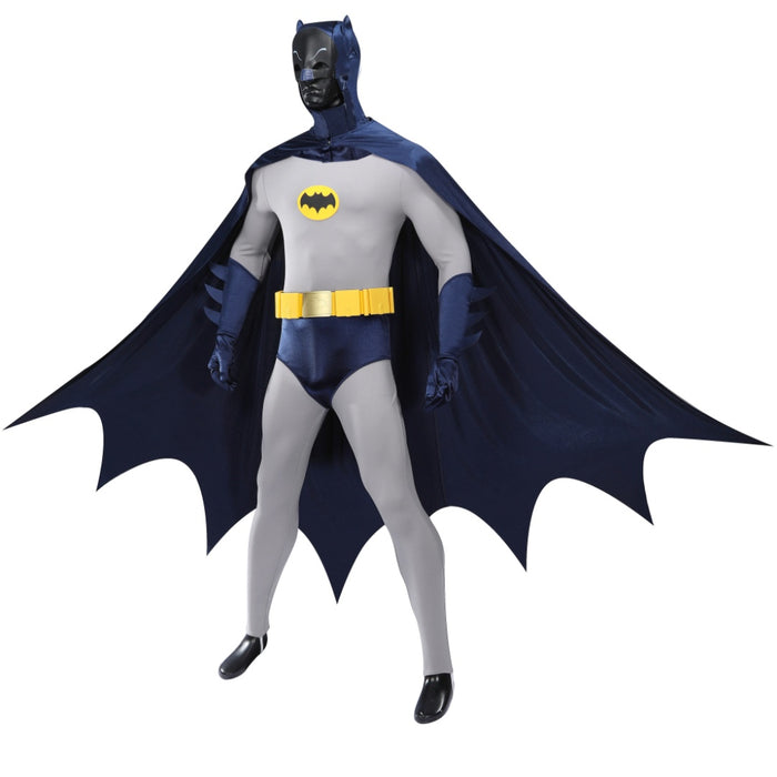 Classic 1966 Batman Costume - Adam West Replica Suit - Outfit Halloween Adult
