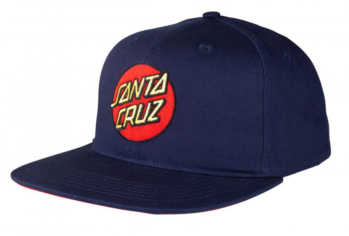 Classic Dot Snapback (Dark Navy)