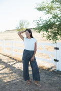 Classic round neck top