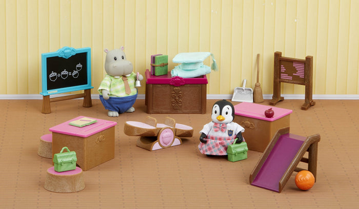 Classroom & Playground Set - Deluxe - Li’l Woodzeez