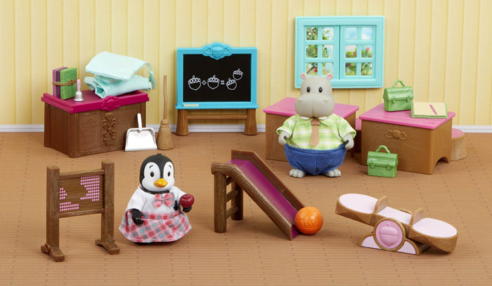 Classroom & Playground Set - Deluxe - Li’l Woodzeez