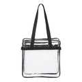 Clear Tote with Zipper