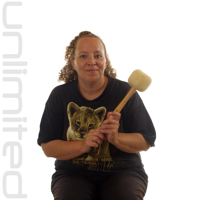 Chalklin Wooden Handle Gong Mallets - Gongs Unlimited