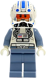 Clone Trooper Pilot Captain Jag (Phase 2) - Frown