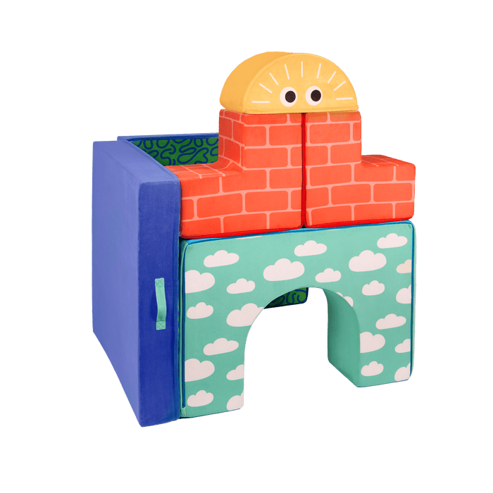 Foam fort building set