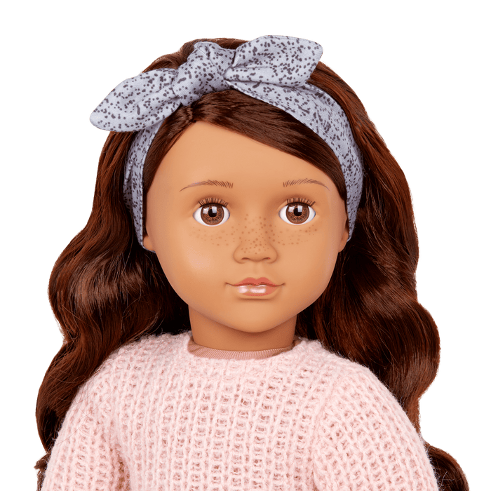 Our Generation Posable 18-inch Baker Doll Coco & Storybook