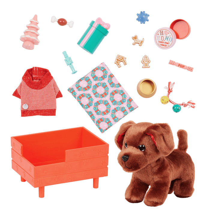 Glitter Girls Cocoa pup and accessories