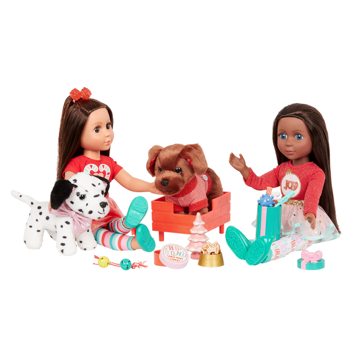 Glitter Girls Cocoa pup and accessories