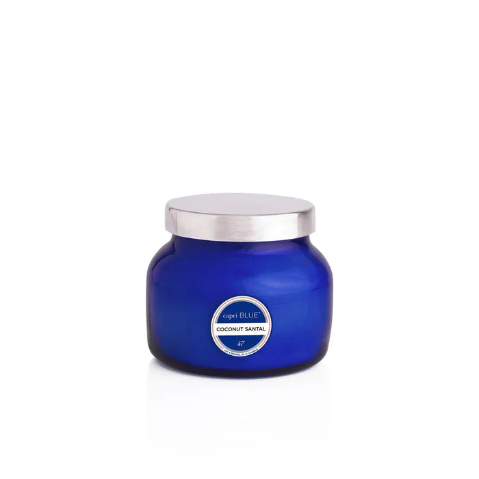 Coconut Santal Blue Petite Jar