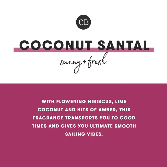 Coconut Santal Blue Petite Jar