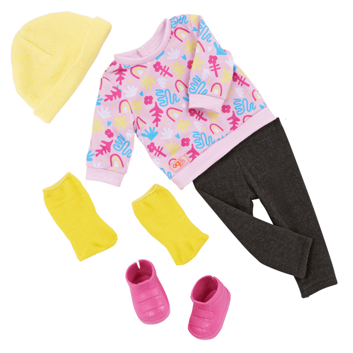 Our Generation Colors of Fun Outfit for 18-inch Dolls
