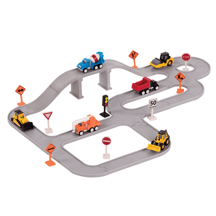 Mini Pocket Series Car Track Playset