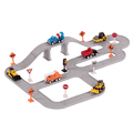 Mini Pocket Series Car Track Playset