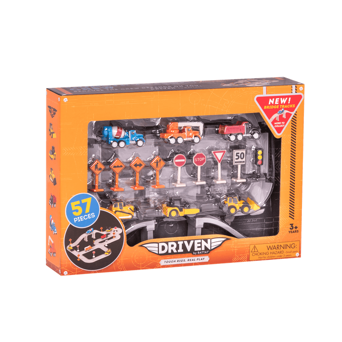 Mini Pocket Series Car Track Playset