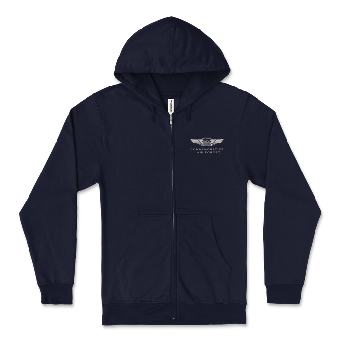 Corsair F4U-1A Blueprint Zip Hoodie