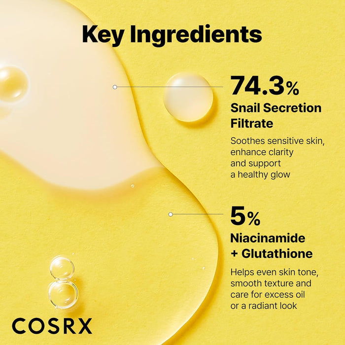 COSRX Advanced Snail Radiance Dual Essence 80ml