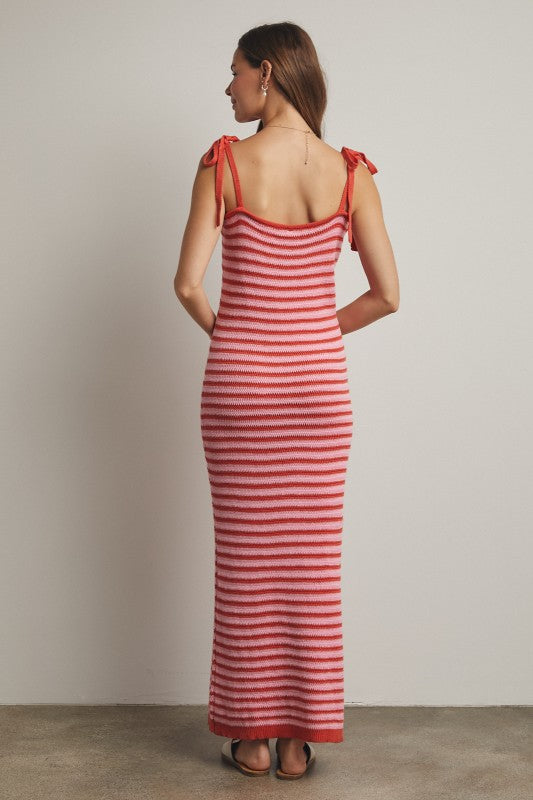 Cotton Sweater Maxi Dress