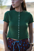 Cozy Cabin Cotton Knit Top