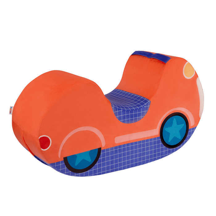 Foam rocking race car