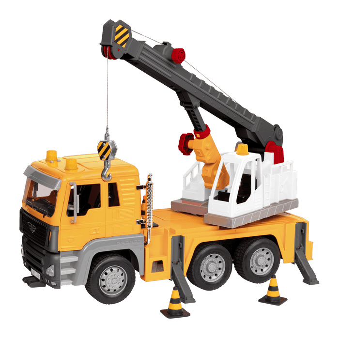 Large toy crane truck.