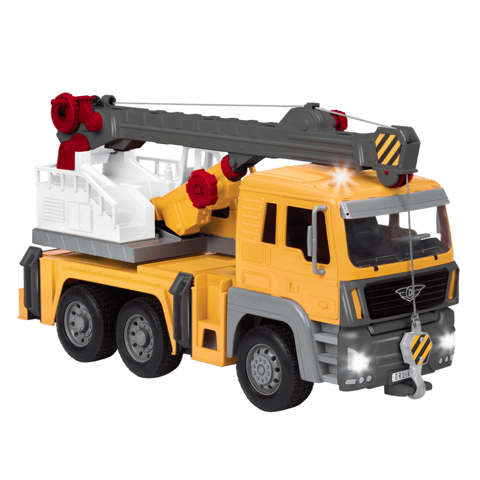 Large toy crane truck.
