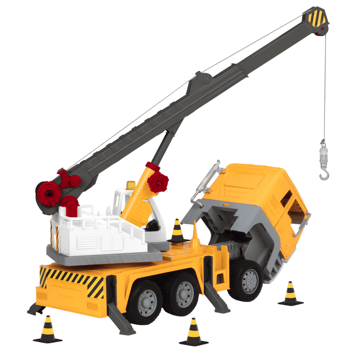 Large toy crane truck.