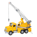 Yellow toy crane truck