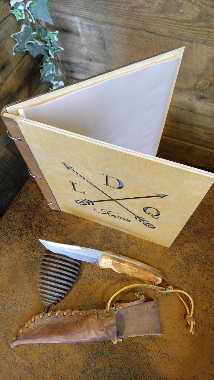 Wooden Photo Album/Scrapbook