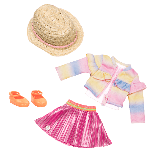 Cuties in Ruffles & Pleats - Glitter Girls