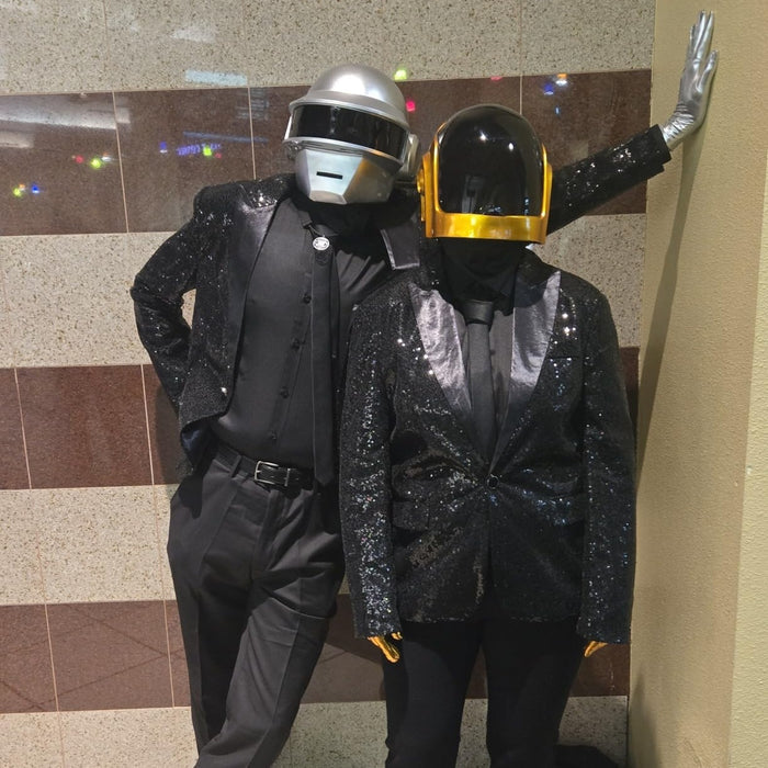 Daft Punk Band Helmet - Thomas Bangalter & Guy Manuel Mask - Halloween Props Replica