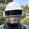Daft Punk Helmet - Thomas Bangalter Silver Mask - Band Props Replicas