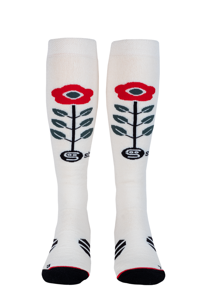 Daisy Merino Wool Socks