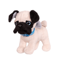 Pug dog plushie