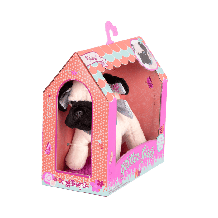 Pug dog plushie
