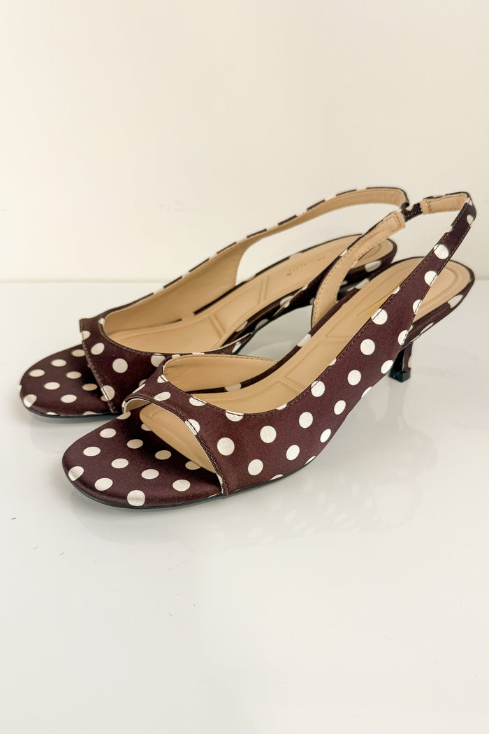 Darby polka dot heel