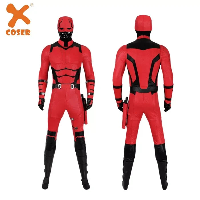 Daredevil Costume - Born Again Jumpsuit & Mask Full Set - Matt Murdock Outfit