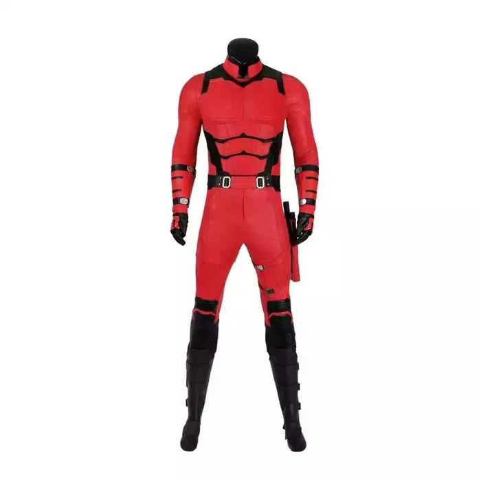 Daredevil Costume - Born Again Jumpsuit & Mask Full Set - Matt Murdock Outfit
