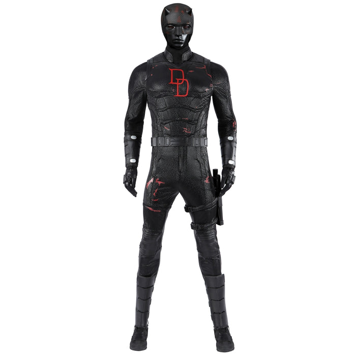 Daredevil Costume Full Set - Born Again S2 Jumpsuit & Mask - Matt Murdock Outfit