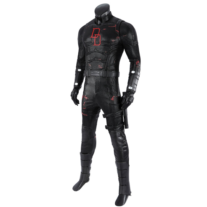 Daredevil Costume Full Set - Born Again S2 Jumpsuit & Mask - Matt Murdock Outfit