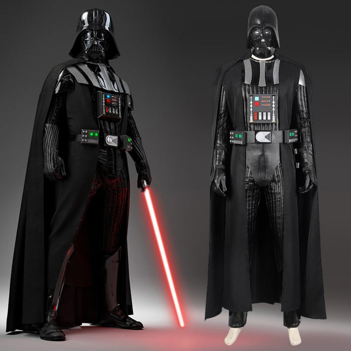 Darth Vader Leather Jumpsuit - Star Wars Suit - Men Full Set Halloween